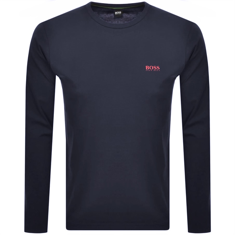 Alternative Image for ProductBOSS Togn Long Sleeved T Shirt Navy1